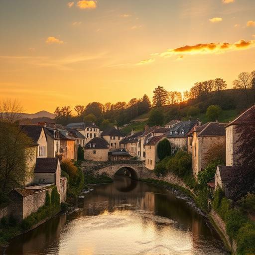 Village pittoresque de La Roque-Gageac au bord de la Dordogne